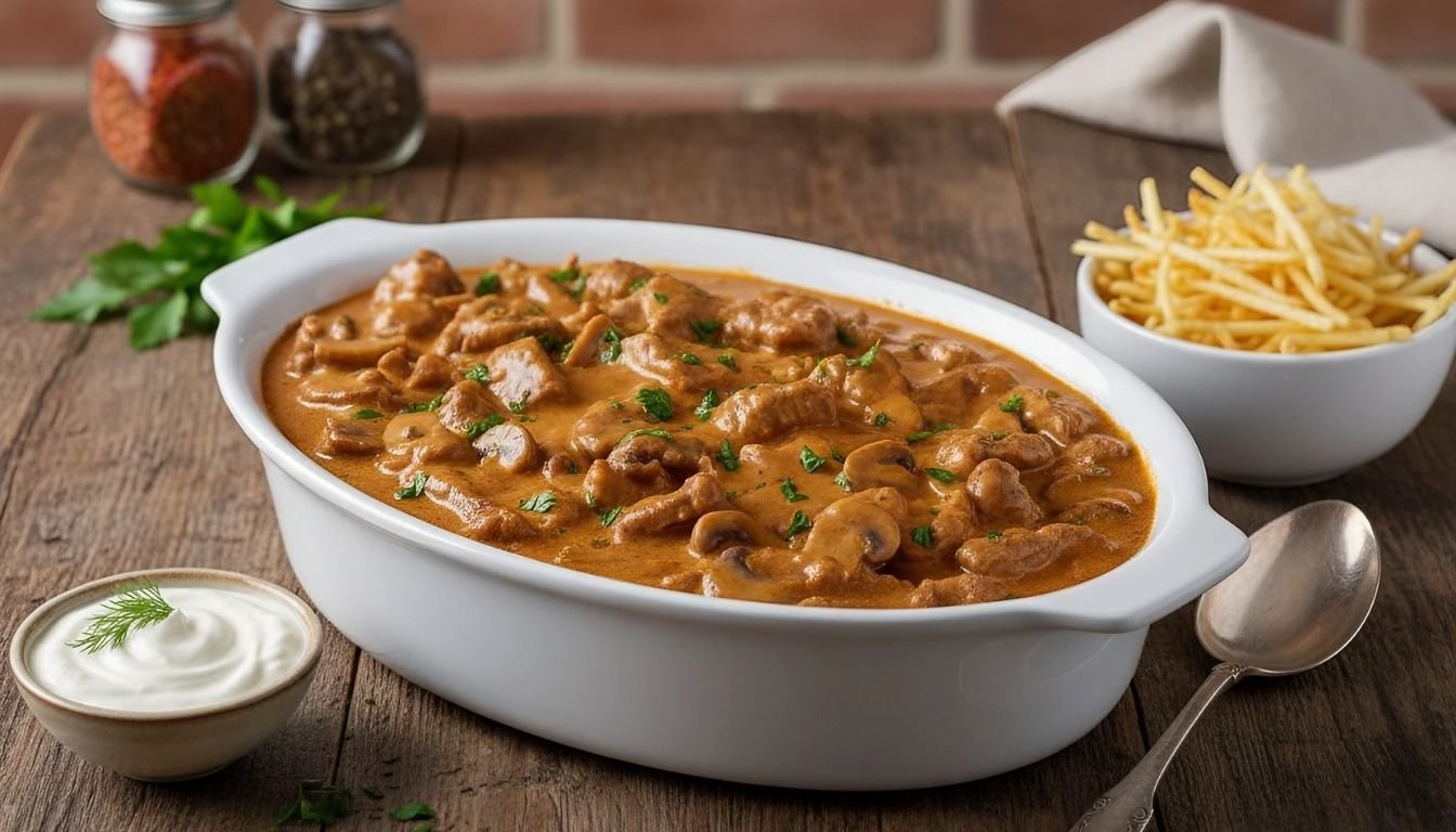 Aprenda a fazer Strogonoff de Carne: uma receita fácil e deliciosa Aprenda A Fazer Strogonoff De Carne