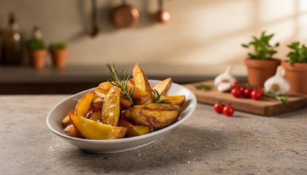5 Receitas Criativas e Saudáveis para Experimentar na Airfryer 1 batatas rusticas na airfryer