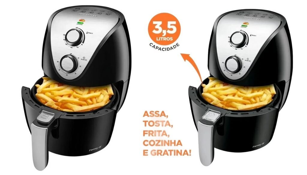 Airfryer Mondial 3,5L é boa? Análise completa do modelo AF-30I 1 Airfryer Mondial 3.5L é boa?