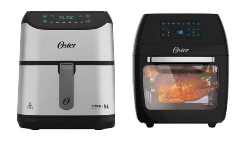 Air Fryer Oster é Boa? Avaliação Completa, Prós e Contras da Oster 6 Duas airfryer da marca Oster - representando o artigo review a air fryer oster é boa.
